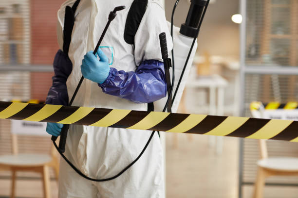 Professional Biohazard Cleanup technician working in Selah, WA